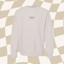 Load image into Gallery viewer, Probably Editing Crewneck in bone