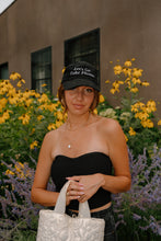 Load image into Gallery viewer, let's go take photos black hat Cassidy Lynne merch