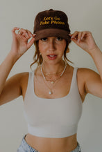 Load image into Gallery viewer, Let's Go Take Photos Corduroy Hat