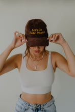 Load image into Gallery viewer, Let's Go Take Photos Corduroy Hat