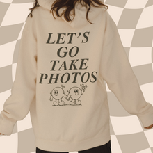 Load image into Gallery viewer, Let's Go Take Photos Hoodie