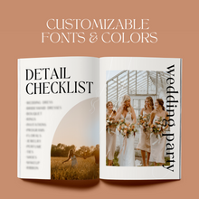 Load image into Gallery viewer, Wedding Guide Template