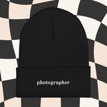 Load image into Gallery viewer, Photographer Beanie