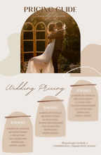 Load image into Gallery viewer, Boho Pricing Guide Template
