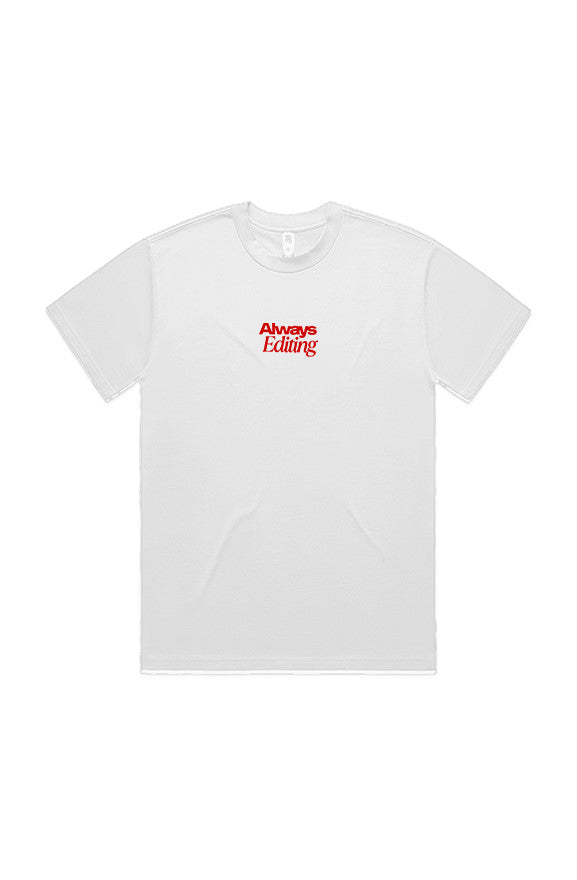 Always Editing Red Tee