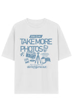 Load image into Gallery viewer, Take More Photos White Tee
