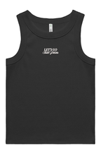 Load image into Gallery viewer, Let's Go Take Photos Black Tank
