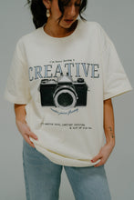 Load image into Gallery viewer, ~being a creative~ tee
