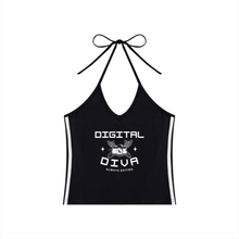 Load image into Gallery viewer, digital diva halter top
