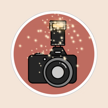 Load image into Gallery viewer, Oh Shoot! Camera Sticker
