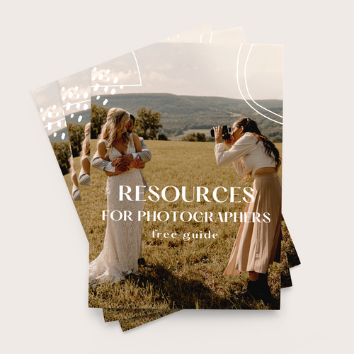 Free Resources for Photographers Guide by Cassidy Lynne
