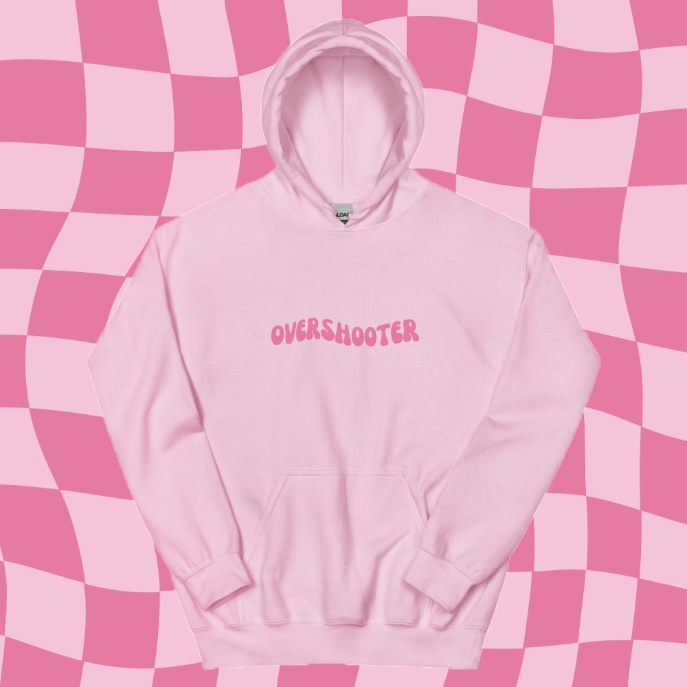 Pink Over Shooter Hoodie